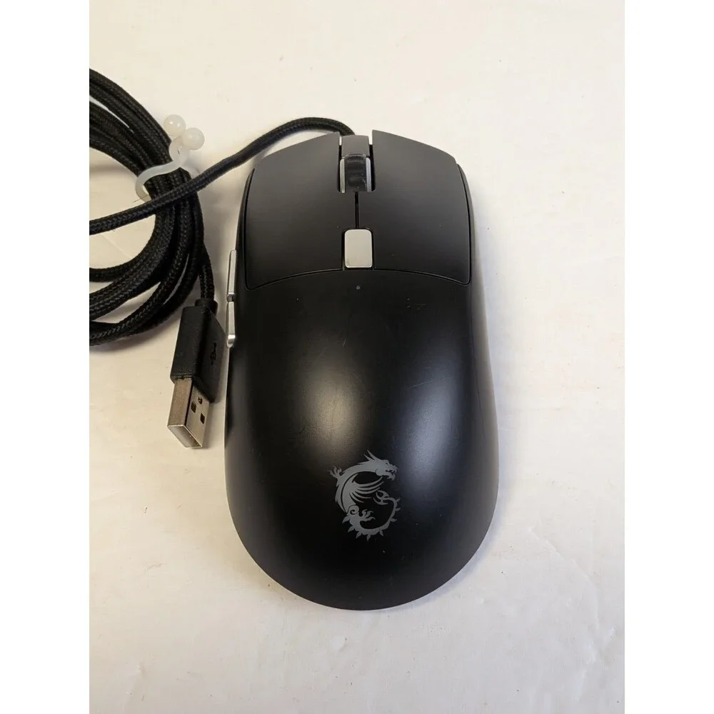 MSI Clutch GM08 Wired Gaming Mouse, Black